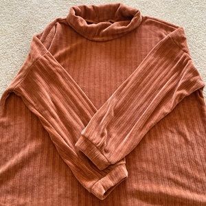 cozy turtleneck sweater